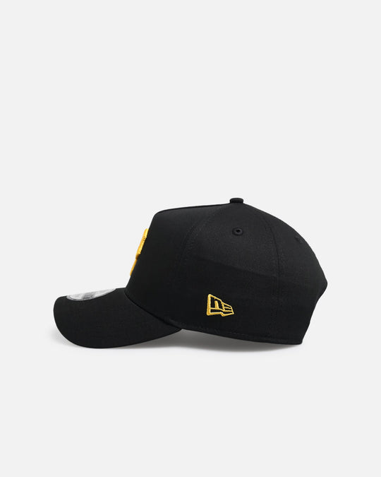 New Era Pittsburgh Pirates 'Team Logo' 9FORTY A-Frame Snapback Black/OTC
