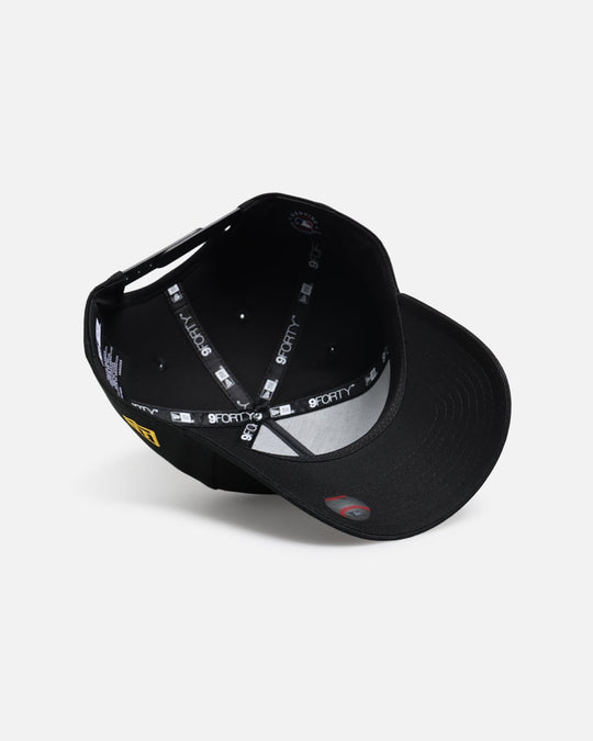 New Era Pittsburgh Pirates 'Team Logo' 9FORTY A-Frame Snapback Black/OTC