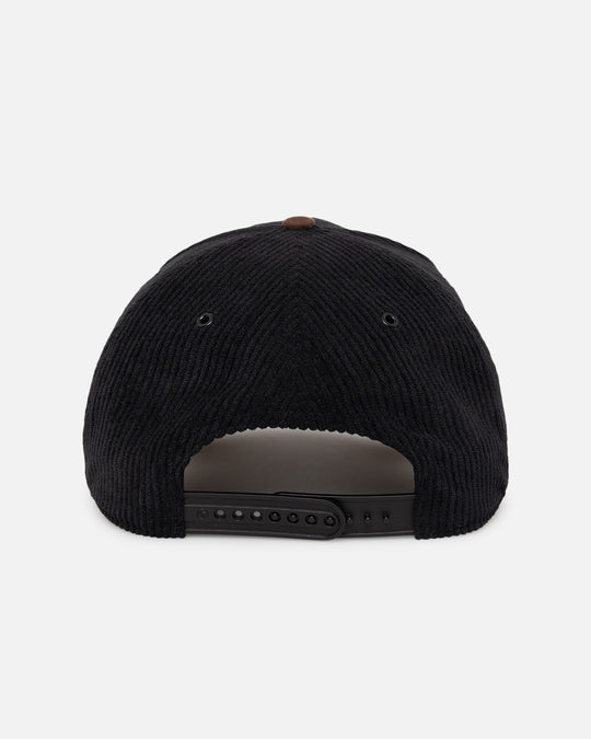 47 Brand Los Angeles Dodgers 'Black Barren' 47 Offside DT Corduroy Snapback Black