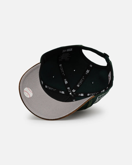 New Era Detroit Tigers 'Washed Green' 9FORTY A-Frame Strapback Green/Black