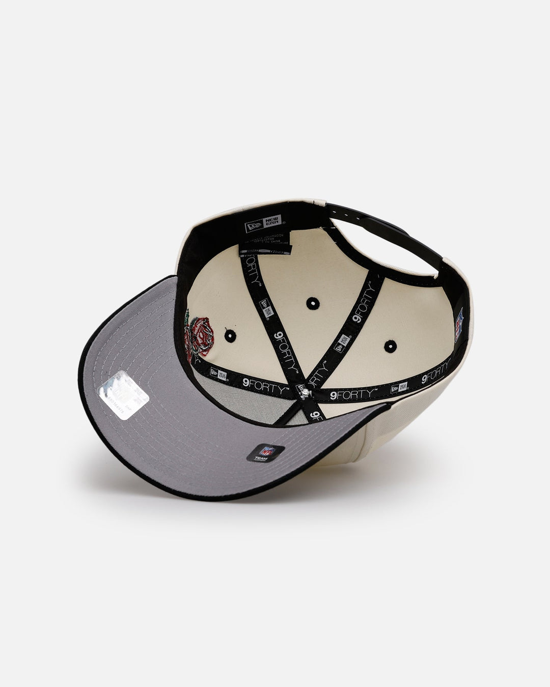 New Era Philadelphia Eagles 'Chrome Black Roses' 9FORTY A-Frame Snapback Chrome/Black
