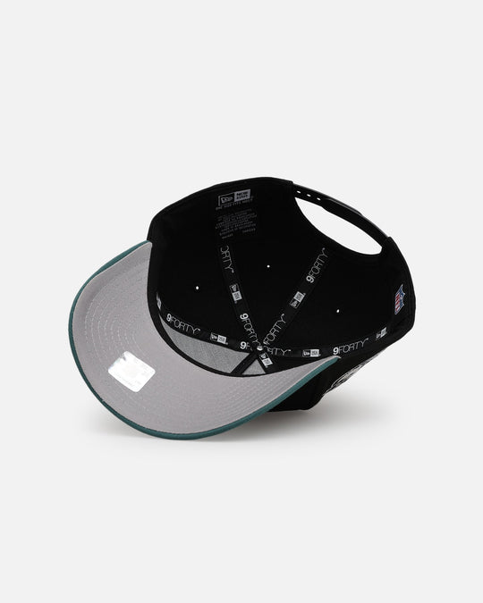 New Era Philadelphia Eagles 'NFL Kickoff' 9FORTY A-Frame Snapback Black/Green