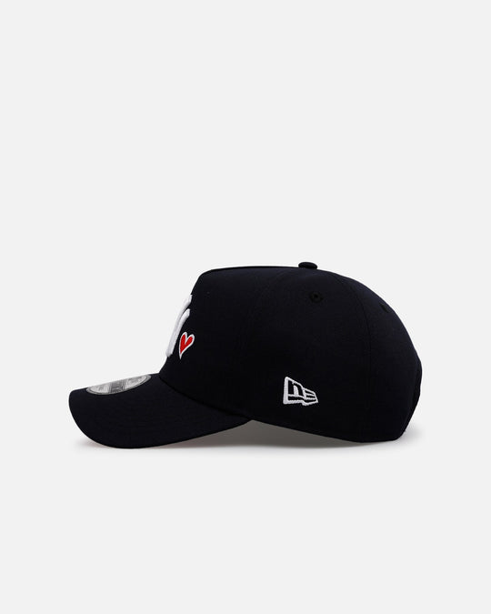 New Era New York Yankees 'Team Color Hearts' 9FORTY A-Frame Snapback Navy