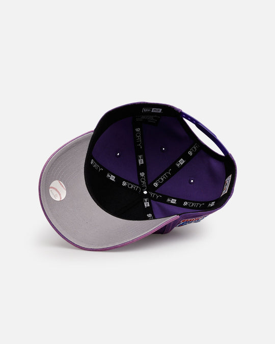New Era Los Angeles Dodgers 'Washed Purple' 9FORTY A-Frame Snapback Washed Purple