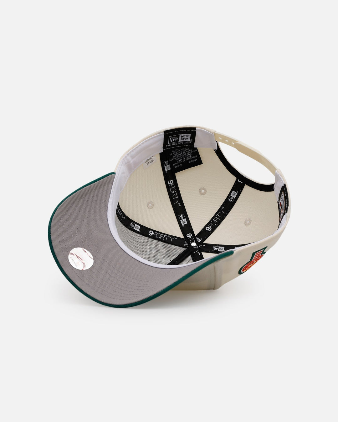 New Era Los Angeles Dodgers 'Citrus' 9FORTY A-Frame Snapback Chrome/Green/Orange