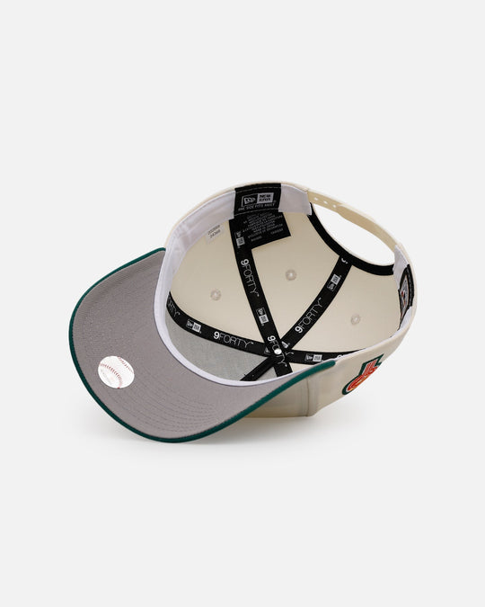 New Era Los Angeles Dodgers 'Citrus' 9FORTY A-Frame Snapback Chrome/Green/Orange