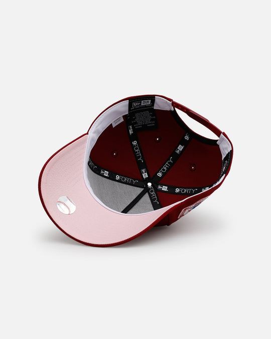 New Era Los Angeles Dodgers 'Candy Apple' 9FORTY A-Frame Snapback Cardinal