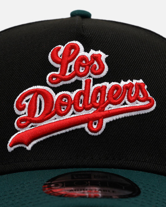 New Era Los Angeles Dodgers 'Mexican Independence Day 2.0' 9FORTY A-Frame Snapback Black/Green