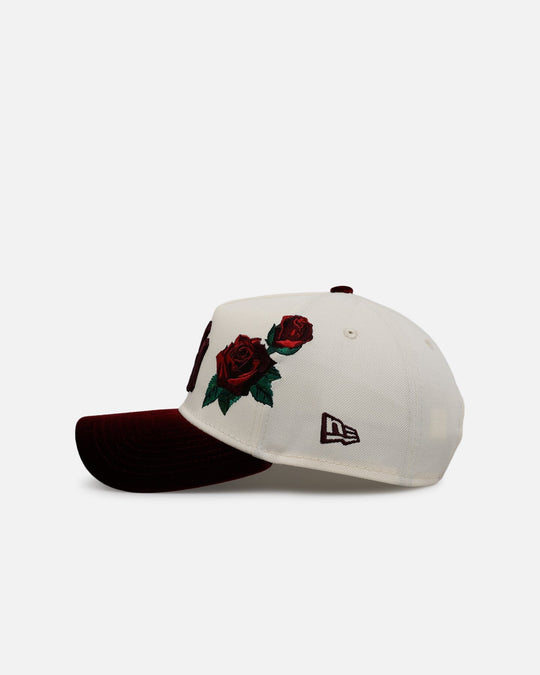 New Era New York Yankees 'Velvet Roses' 9FORTY A-Frame Snapback Chrome
