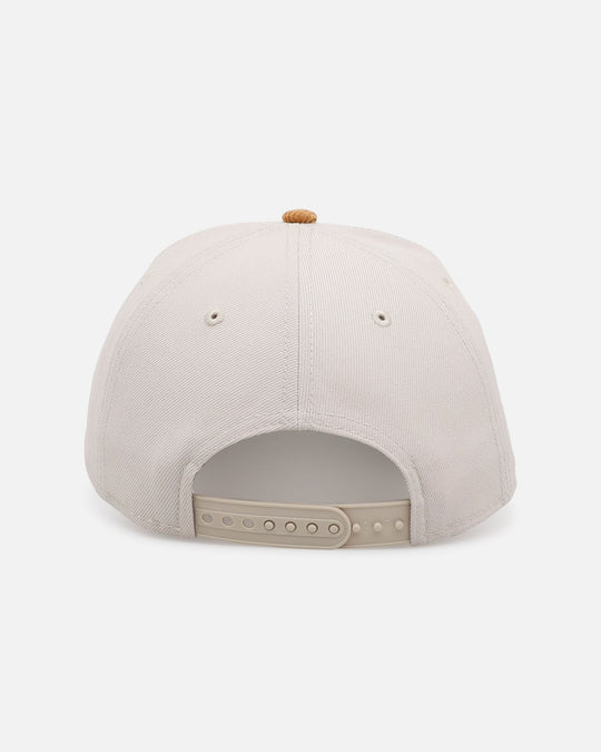 New Era Los Angeles Angels 'Honey Pot' 9FORTY A-Frame Snapback Stone/Wheat