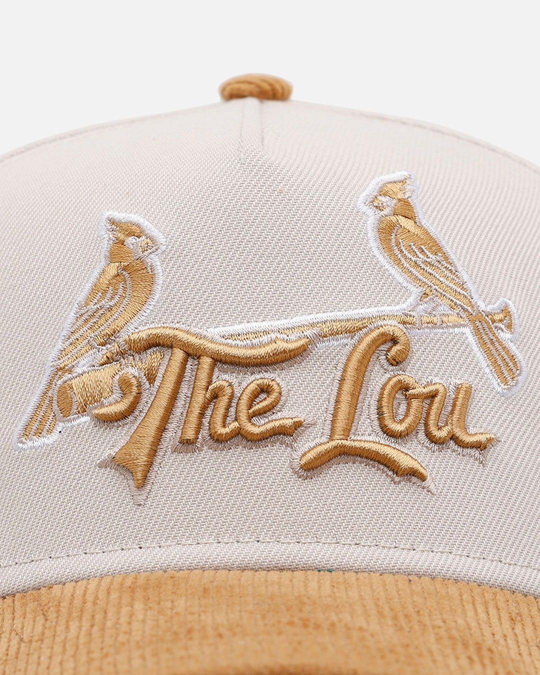 New Era St. Louis Cardinals 'Honey Pot' 9FORTY A-Frame Snapback Stone/Wheat