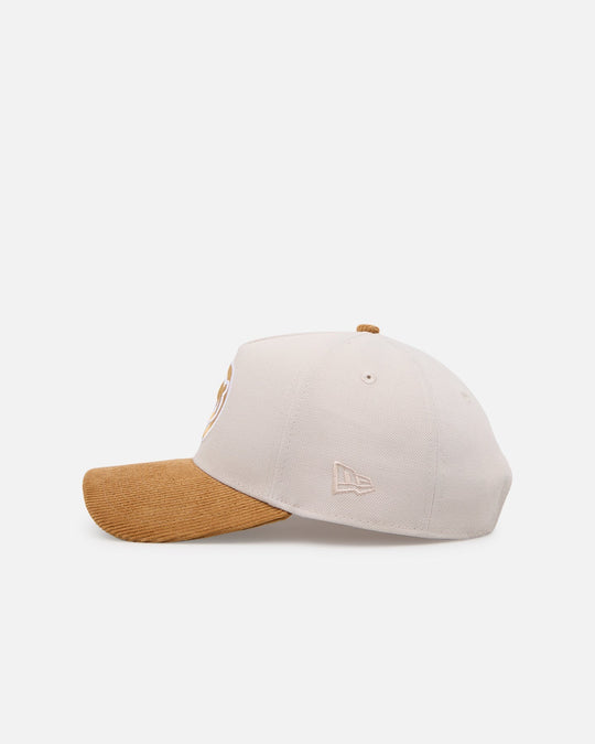 New Era Chicago Cubs 'Honey Pot' 9FORTY A-Frame Snapback Stone/Wheat