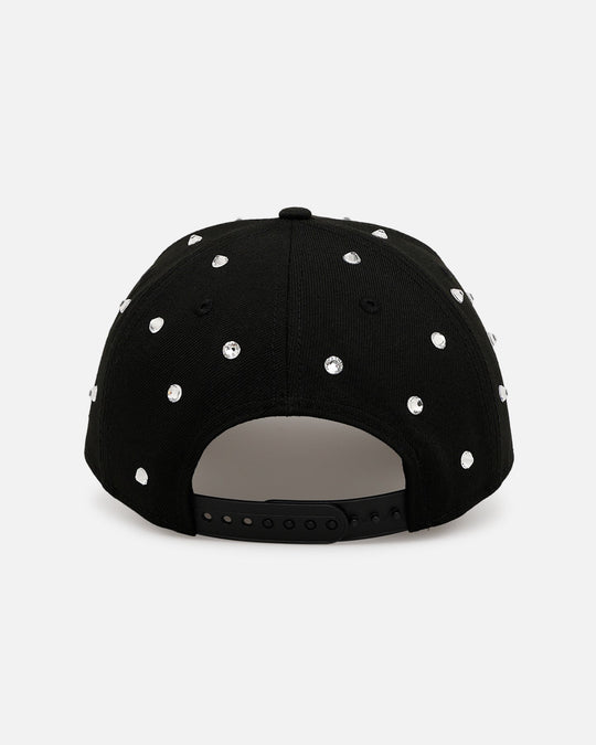 New Era New York Yankees 'Black Satin Hearts' 9FORTY A-Frame Snapback Black
