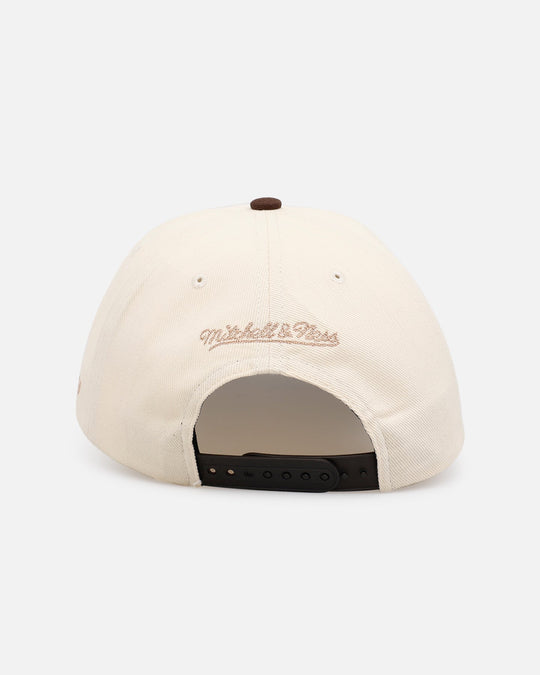 Mitchell & Ness San Diego Padres 'Hand Stitch' Deadstock Snapback Brown