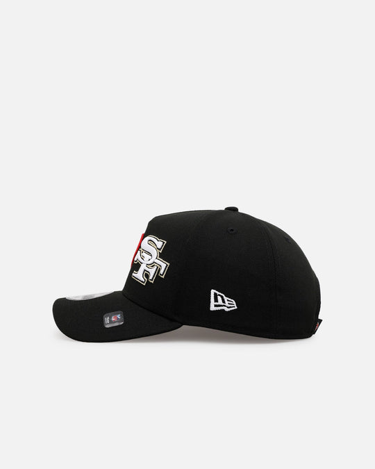 New Era San Francisco 49ers 'Love' 9FORTY A-Frame Snapback Black