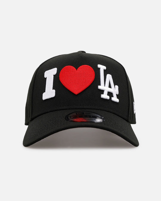 New Era Los Angeles Dodgers 'Love' 9FORTY A-Frame Snapback Black