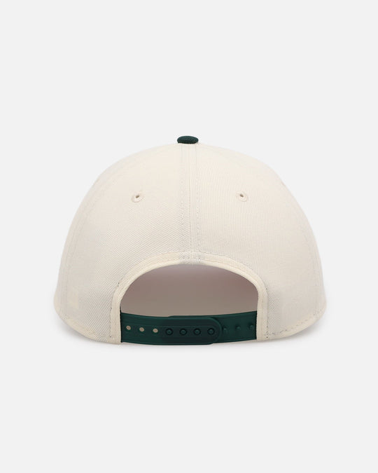 New Era New York Mets 'Pink Satin Hearts Green' 9FORTY A-Frame Snapback Chrome/Dark Green