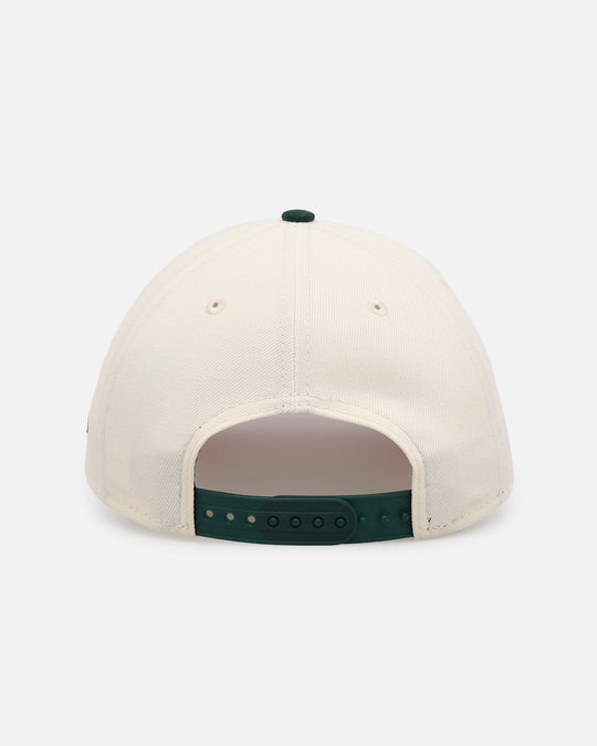New Era Washington Nationals 'Pink Satin Hearts Green' 9FORTY A-Frame Snapback Chrome/Dark Green