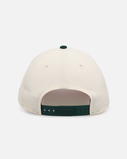 New Era Boston Red Sox 'Pink Satin Hearts Green' 9FORTY A-Frame Snapback Chrome/Dark Green