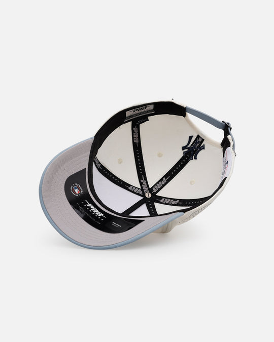 Pro Standard New York Yankees 'Stamped' Pro Pinch Strapback Eggshell