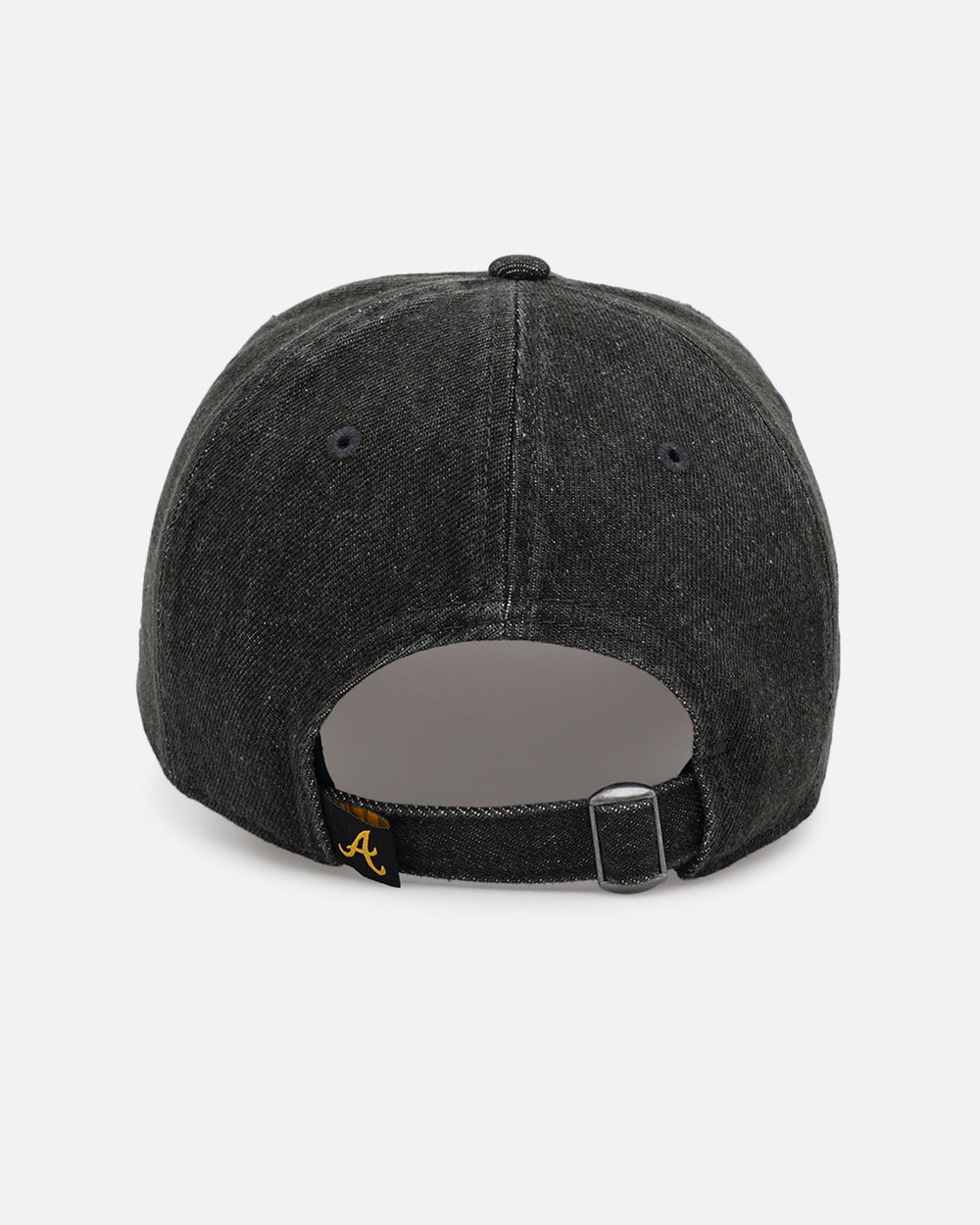 New Era Atlanta Braves 'Distressed Denim 2.0' 9FORTY A-Frame Strapback Black