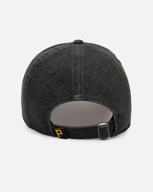 New Era Pittsburgh Pirates 'Distressed Denim 2.0' 9FORTY A-Frame Strapback Black