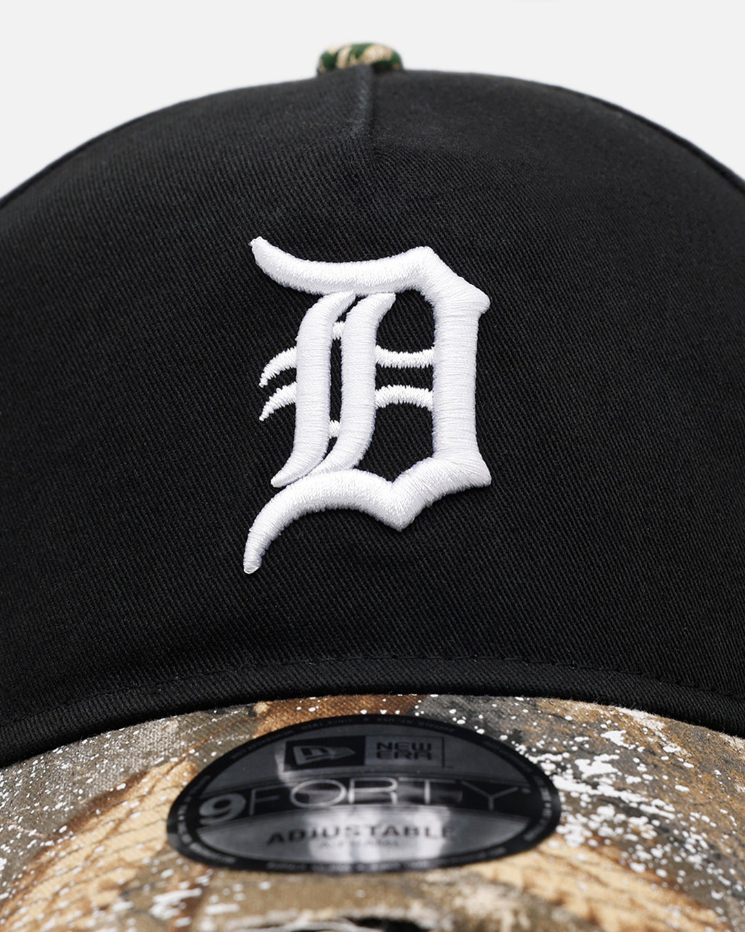 New Era Detroit Tigers 'Seasoned Camo' 9FORTY A-Frame Snapback Black/Camo