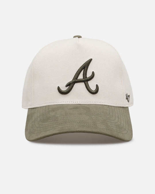 47 Brand Atlanta Braves 'Bottle Green 2.0' 47 Offside Snapback Natural