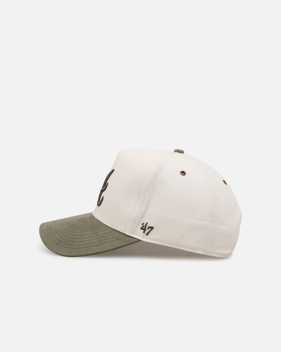 47 Brand Atlanta Braves 'Bottle Green 2.0' 47 Offside Snapback Natural