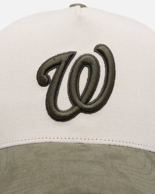 47 Brand Washington Nationals 'Bottle Green 2.0' 47 Offside Snapback Natural