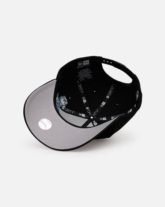 New Era Houston Astros 'Blue Rose' 9FORTY A-Frame Snapback Black/Blue