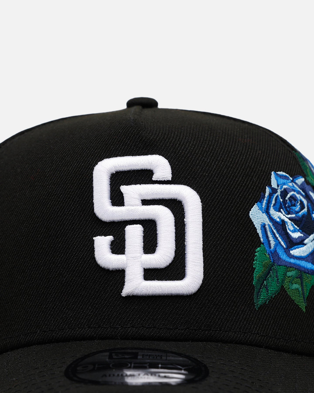 New Era San Diego Padres 'Blue Rose' 9FORTY A-Frame Snapback Black/Blue