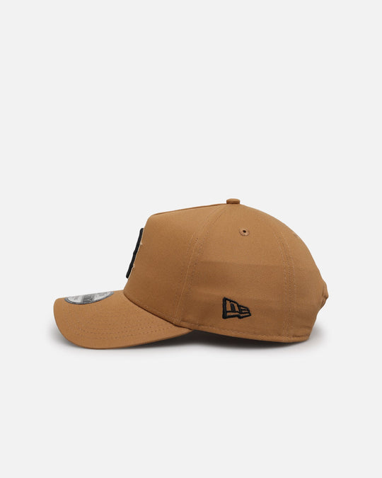 New Era Boston Red Sox 9FORTY A-Frame Snapback Wheat