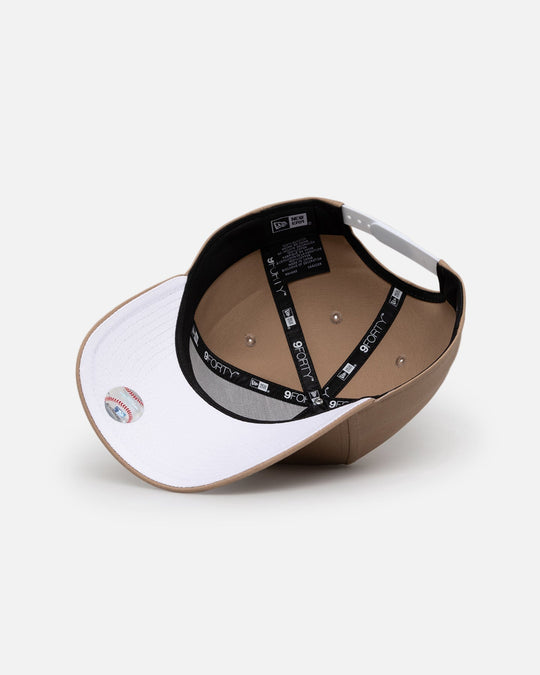 New Era San Francisco Giants 9FORTY A-Frame Seasonal Snapback Moss Tumbleweed/White