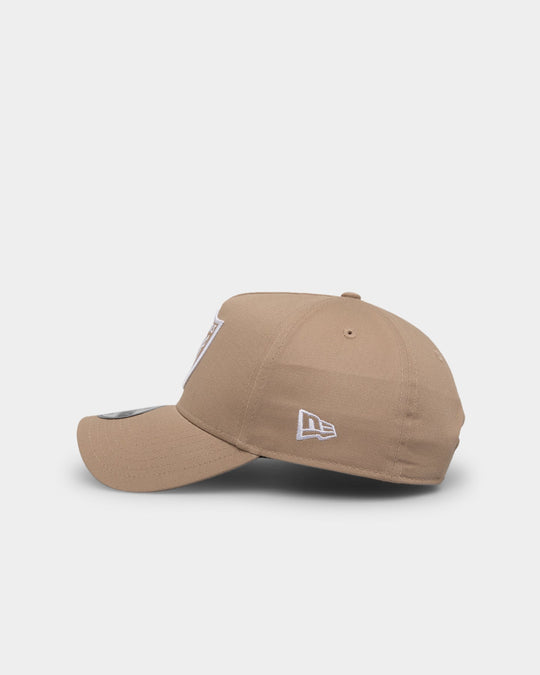 New Era Raiders 'Tumbleweed' 9FORTY A-Frame Snapback Seasonal Moss Tumbleweed/White