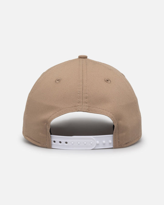 New Era Atlanta Braves 'Tumbleweed Seasonal' 9FORTY A-Frame Snapback Tumbleweed/White