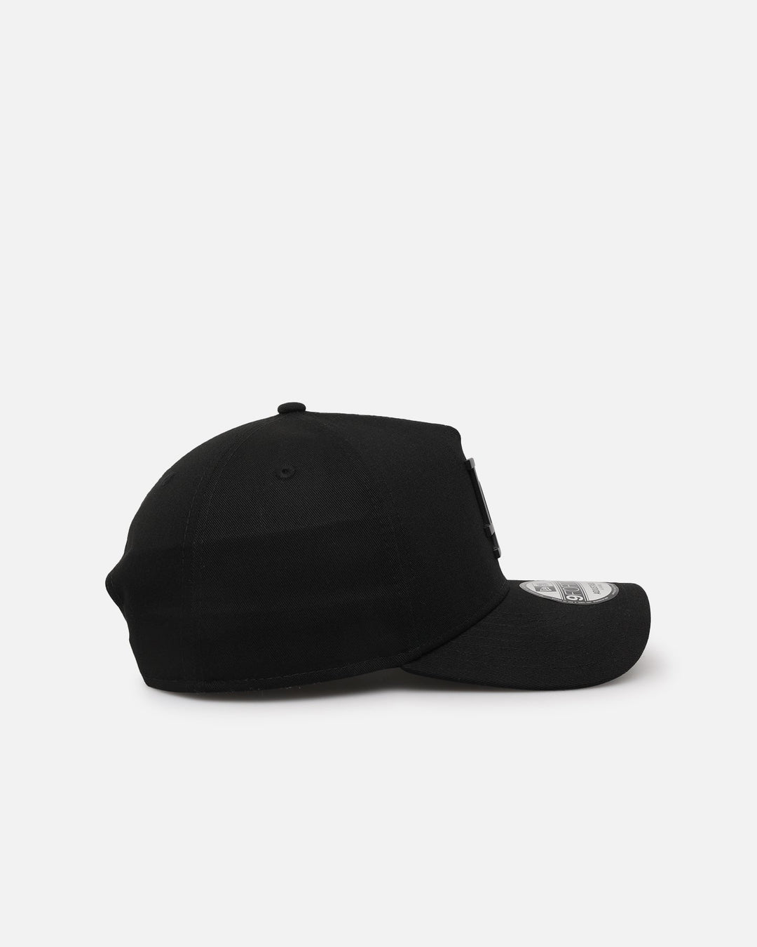 New Era Los Angeles Dodgers 'Metal Badge' 9FORTY A-Frame Snapback Black/Black