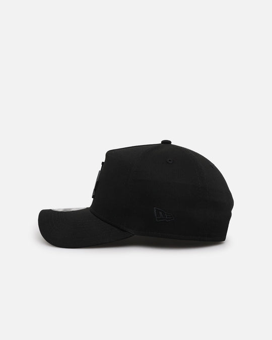 New Era Los Angeles Dodgers 'Metal Badge' 9FORTY A-Frame Snapback Black/Black