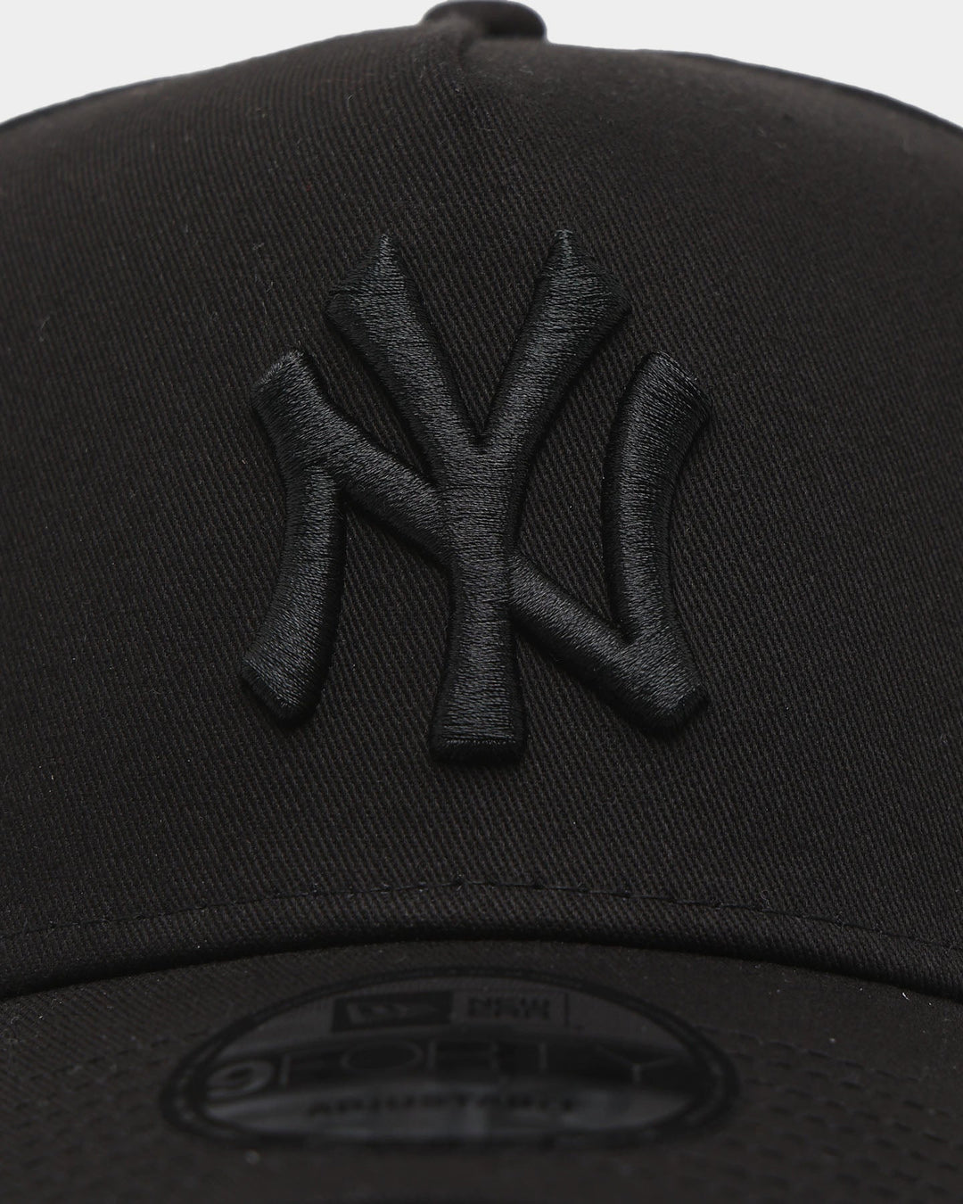 New Era New York Yankees 9FORTY A-Frame Snapback Black/Black