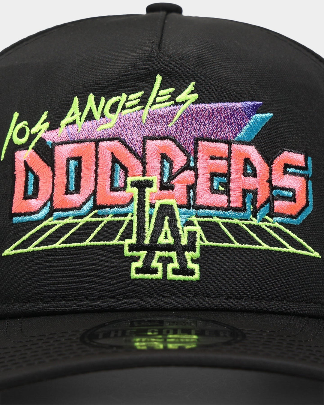 New Era Los Angeles Dodgers 'Neon Vice Prolight' Old Golfer Snapback Black