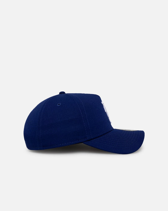 New Era Los Angeles Dodgers 'Upside Down LA Logo' 9FORTY A-Frame Snapback Dark Royal