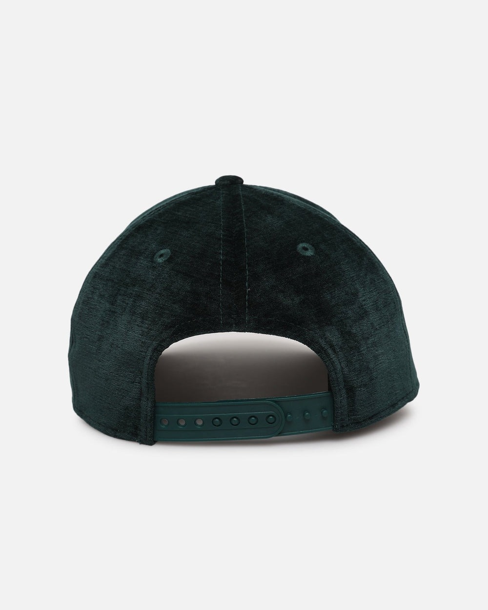 New Era Los Angeles Dodgers 'Plush Chenille' 9FORTY A-Frame Snapback Dark Green