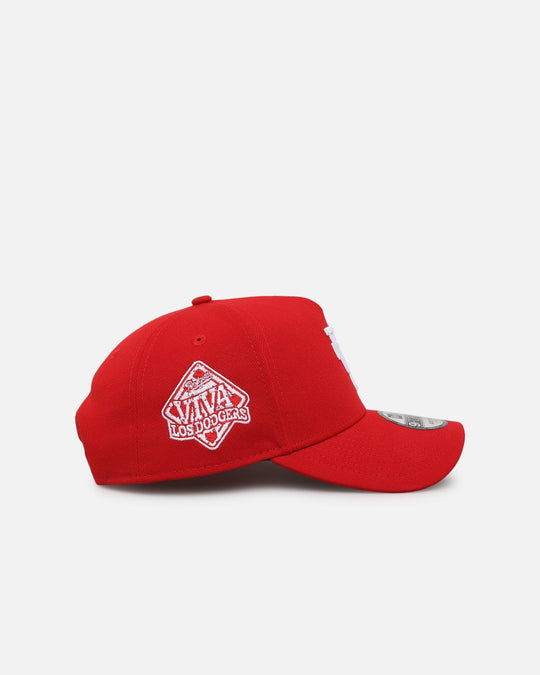 New Era Los Angeles Dodgers 'Upside Down LA Polychromatic' 9FORTY A-Frame Snapback Red