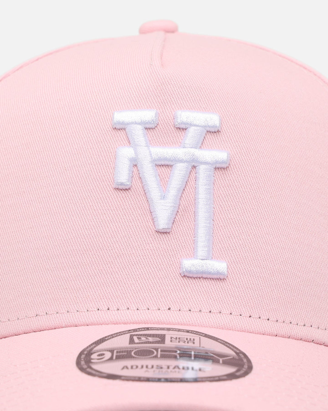New Era Los Angeles Dodgers 'Upside Down LA Polychromatic' 9FORTY A-Frame Snapback Pink