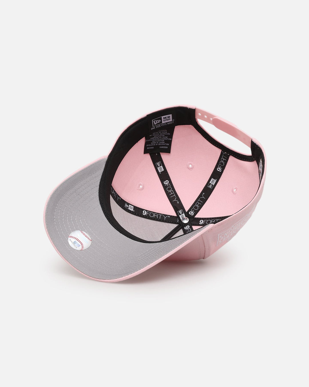 New Era Los Angeles Dodgers 'Upside Down LA Polychromatic' 9FORTY A-Frame Snapback Pink