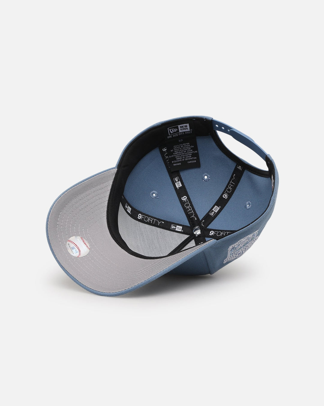 New Era Los Angeles Dodgers 'Upside Down LA Polychromatic' 9FORTY A-Frame Snapback Blue