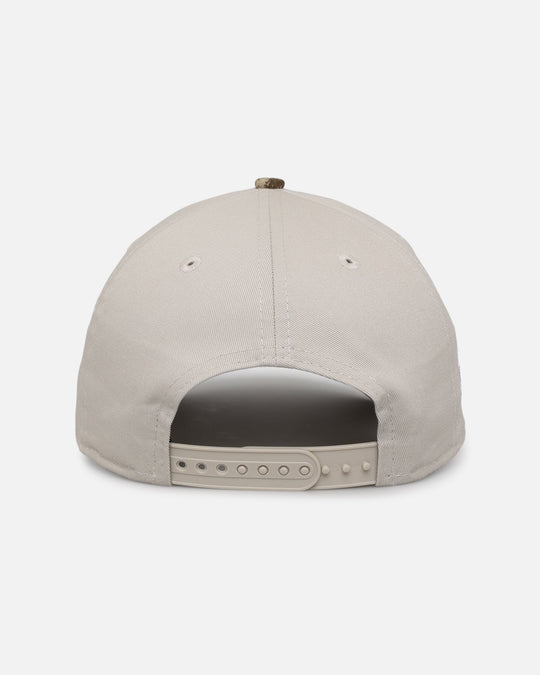 New Era Los Angeles Dodgers 'Real Tree Stone' 9FORTY A-Frame Snapback Stone