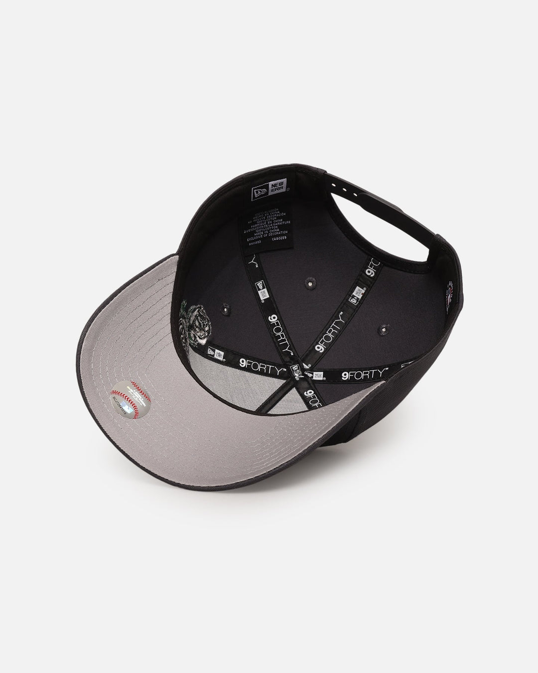 New Era New York Yankees 'Gray Tonal Roses' 9FORTY A-Frame Snapback Gray