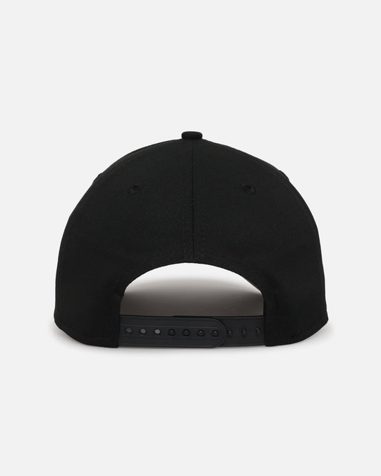 New Era Los Angeles Dodgers 'Pink Rose Embroidery' 9FORTY A-Frame Snapback Black/Pink