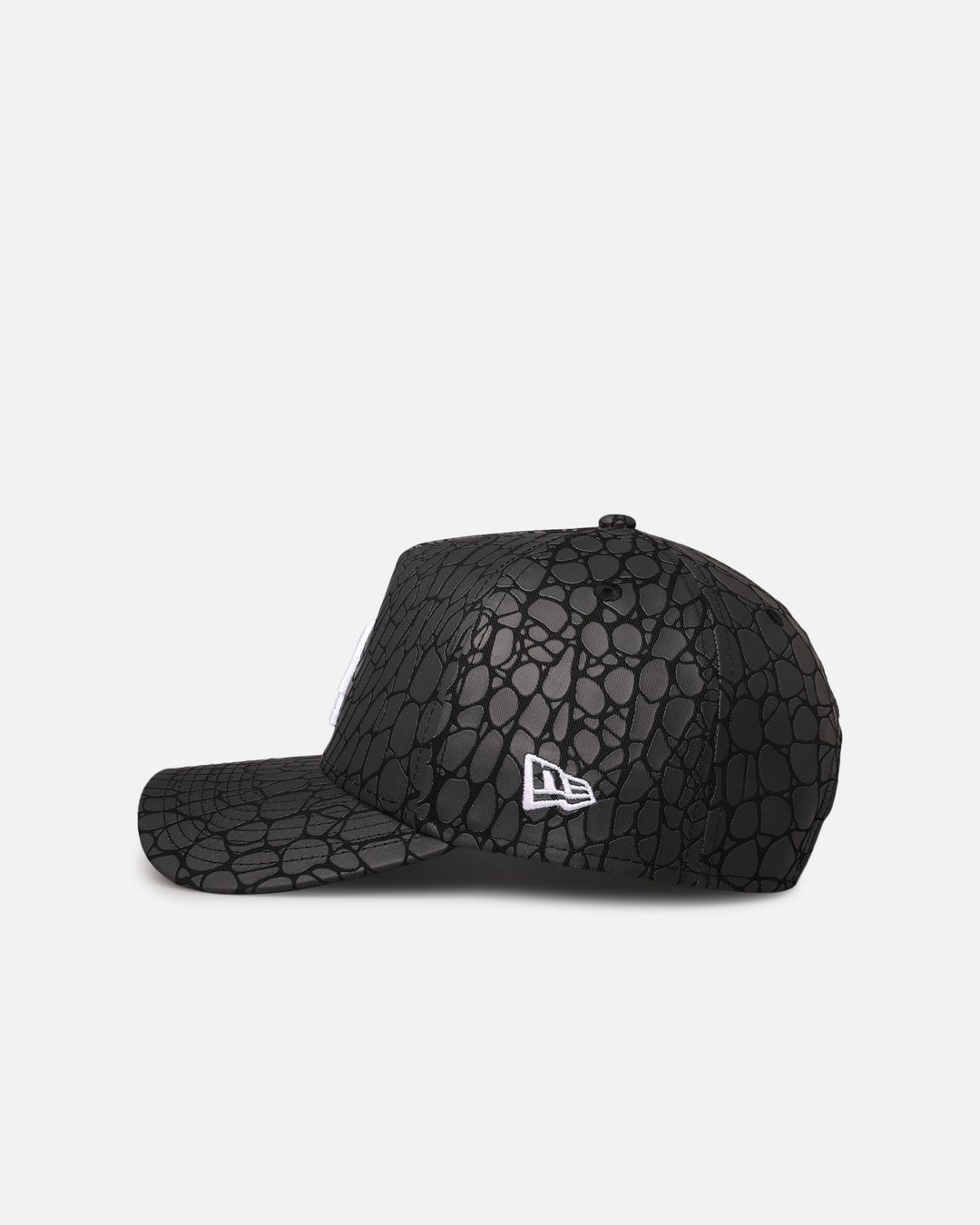 New Era Los Angeles Dodgers 'Croc Skin' 9FORTY A-Frame Snapback Black